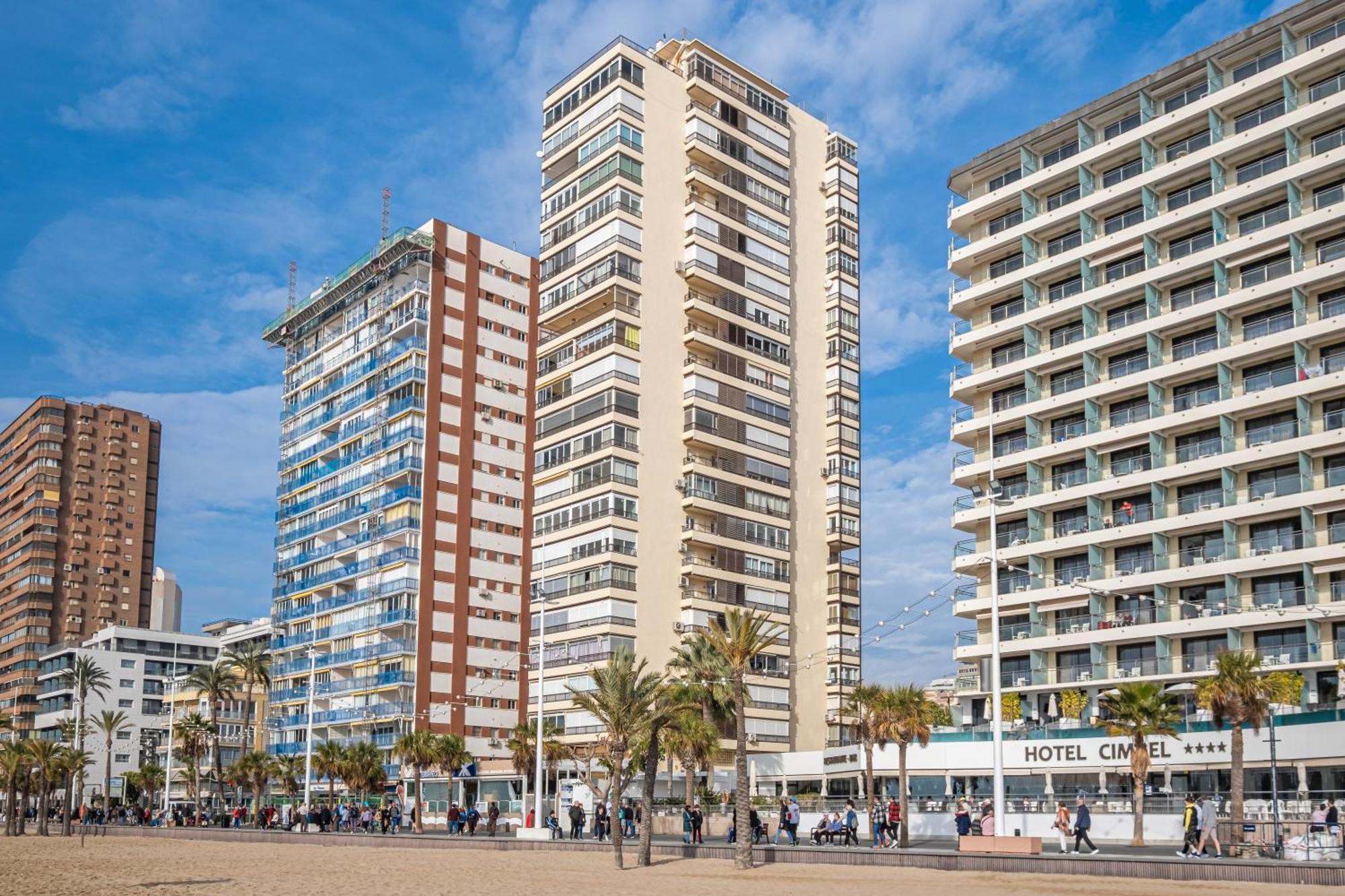 Apartamento Currus Miramar Playa Benidorm Exterior foto