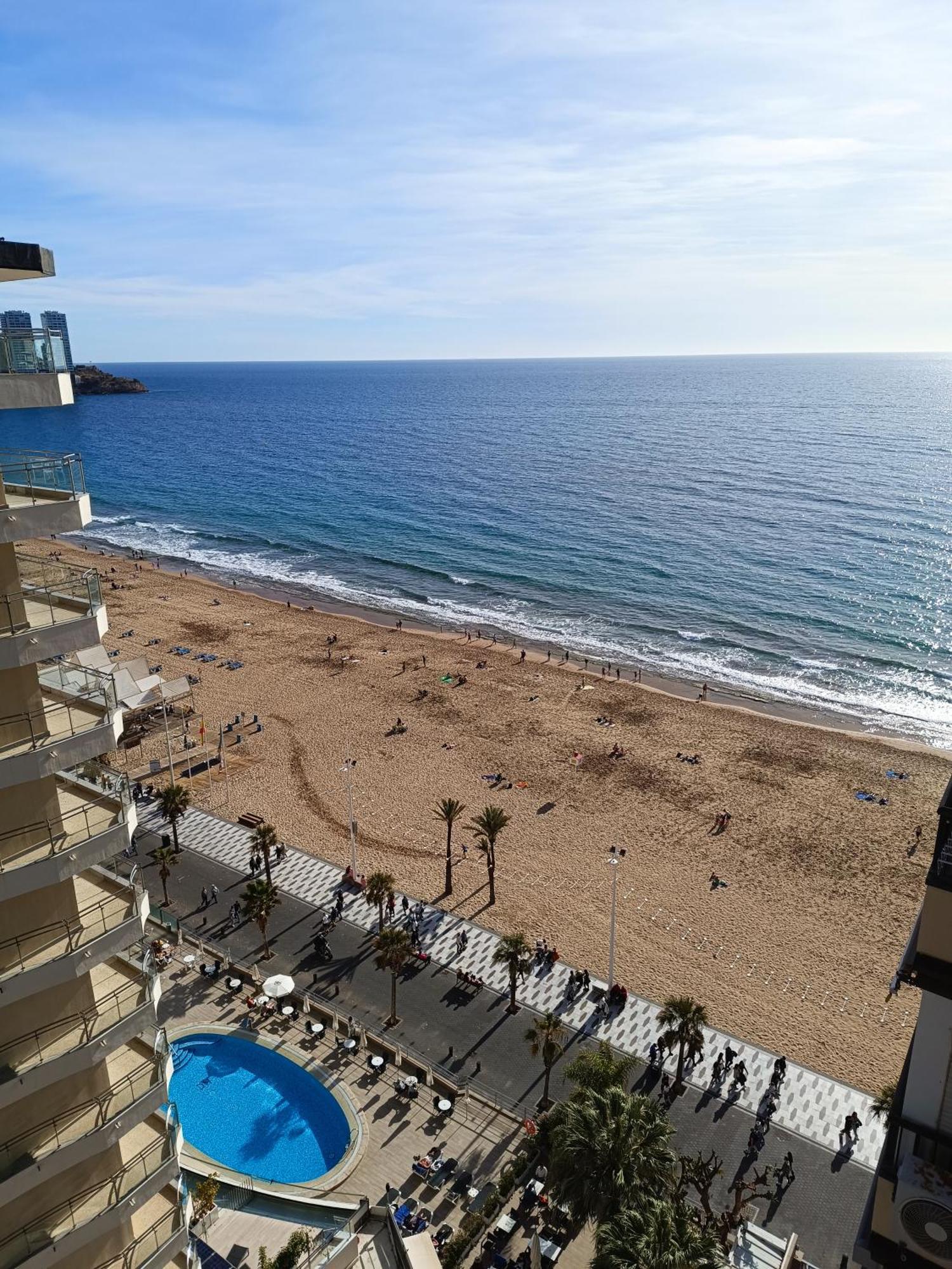 Apartamento Currus Miramar Playa Benidorm Exterior foto